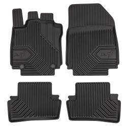 Tappetini compatibili con Renault Clio IV 2012-2020, su misura in Gomma TPE